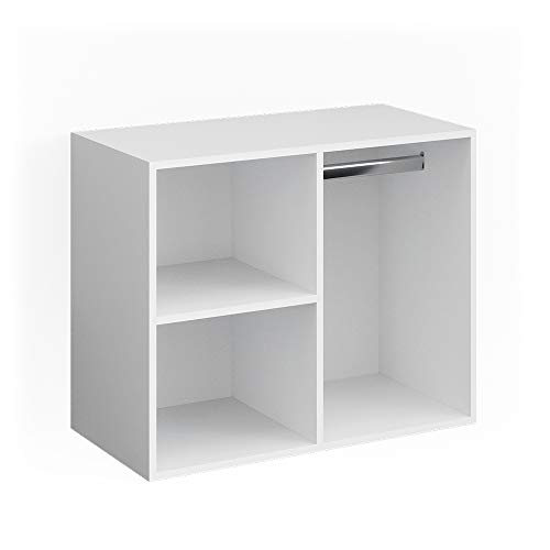 Vicco Anstellschrank Isabelle, Weiß, 80 x 65 cm von Vicco