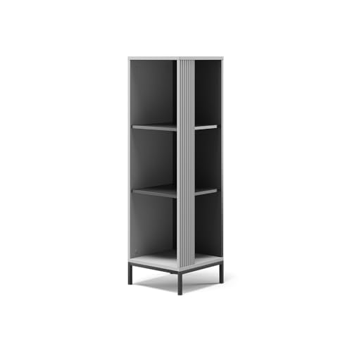 Vicco Bücherregal Eliza, Grau, 36 x 120 cm mit 3 Fächern Vicco Bücherregal Eliza, Grau, 36 x 120 cm mit 3 Fächern von Vicco