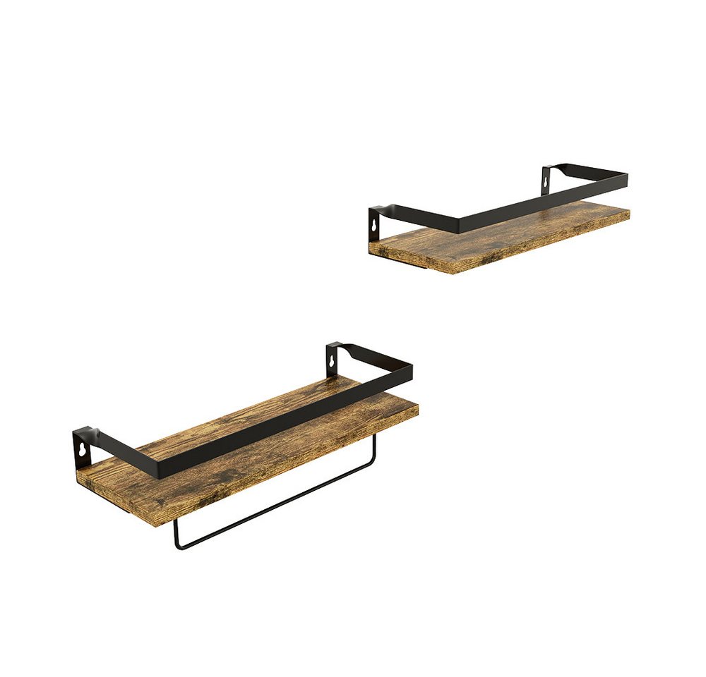 Vicco Bücherregal Fyrk, Eiche rustikal, 43 x 13 cm 2er Set Vicco Bücherregal Fyrk, Eiche rustikal, 43 x 13 cm 2er Set von Vicco