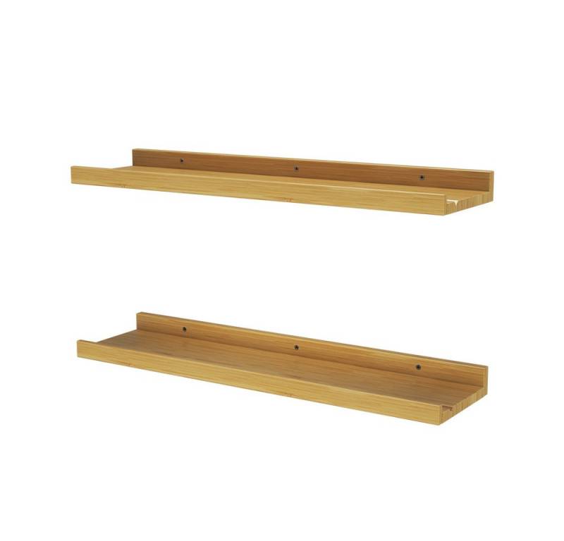 Vicco Bücherregal Linus, Naturholz, 60 x 4 cm 2er Set von Vicco
