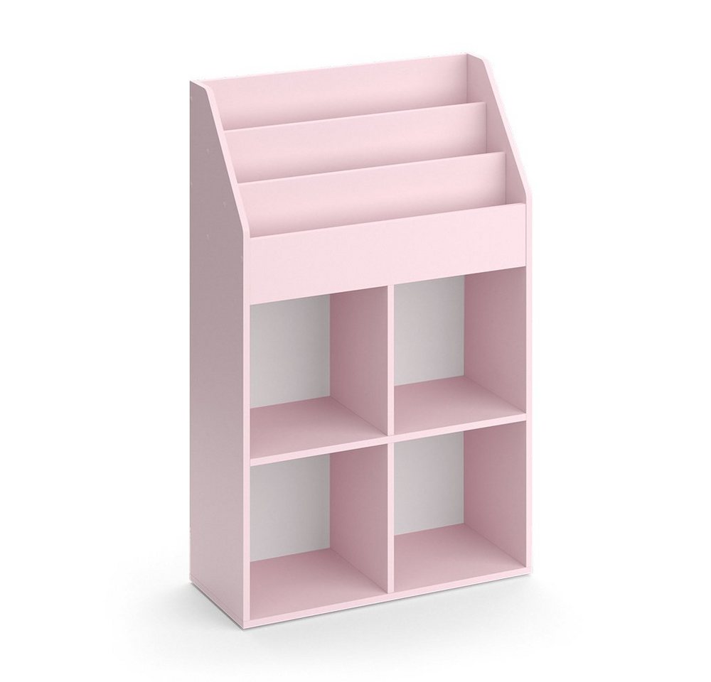 Vicco Bücherregal Luigi, Rosa, 72 x 114.2 cm ohne Faltboxen Vicco Bücherregal Luigi, Rosa, 72 x 114.2 cm ohne Faltboxen von Vicco