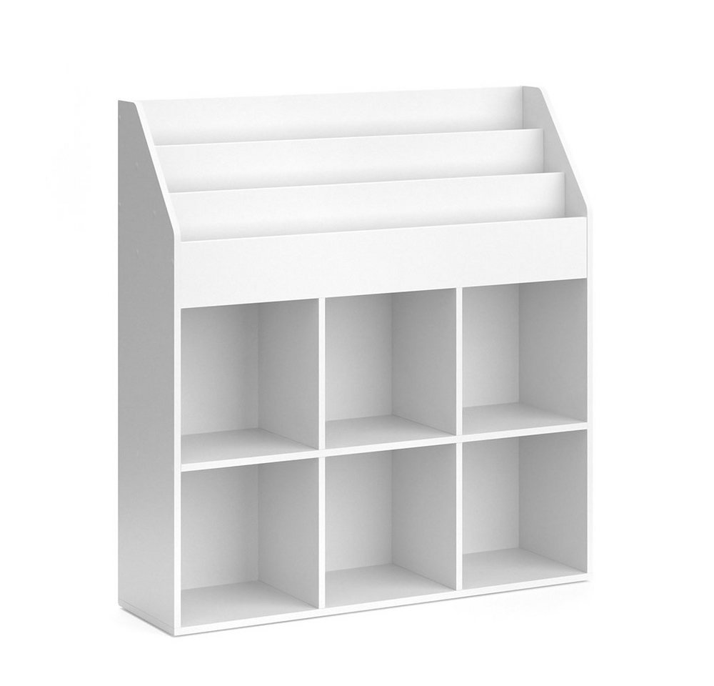 Vicco Bücherregal Luigi, Weiß, 107.2 x 114.2 cm Vicco Bücherregal Luigi, Weiß, 107.2 x 114.2 cm von Vicco