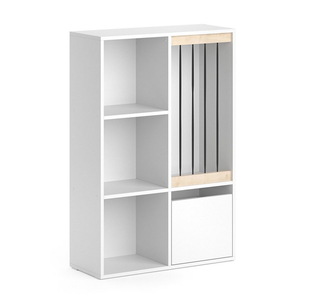 Vicco Bücherregal Luigi, Weiß, 72 x 107.8 cm Vicco Bücherregal Luigi, Weiß, 72 x 107.8 cm von Vicco
