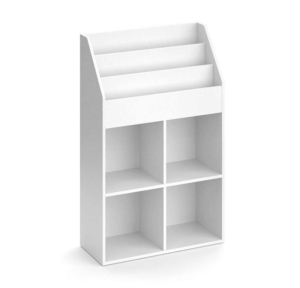 Vicco Bücherregal Luigi, Weiß, 72 x 114 cm Vicco Bücherregal Luigi, Weiß, 72 x 114 cm von Vicco