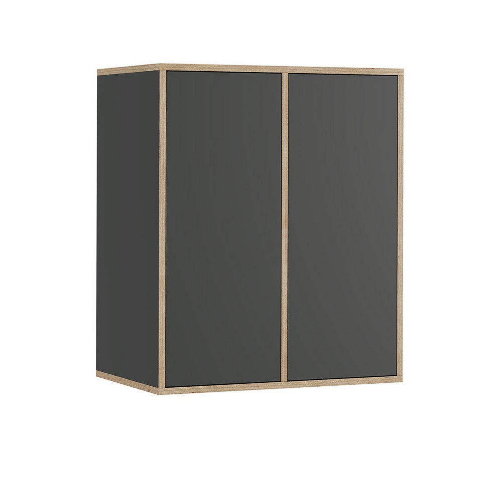 Vicco Bücherregal Tetrix, Anthrazit/Nordik, 63 x 75 cm mit 2 Türen Vicco Bücherregal Tetrix, Anthrazit/Nordik, 63 x 75 cm mit 2 Türen von Vicco