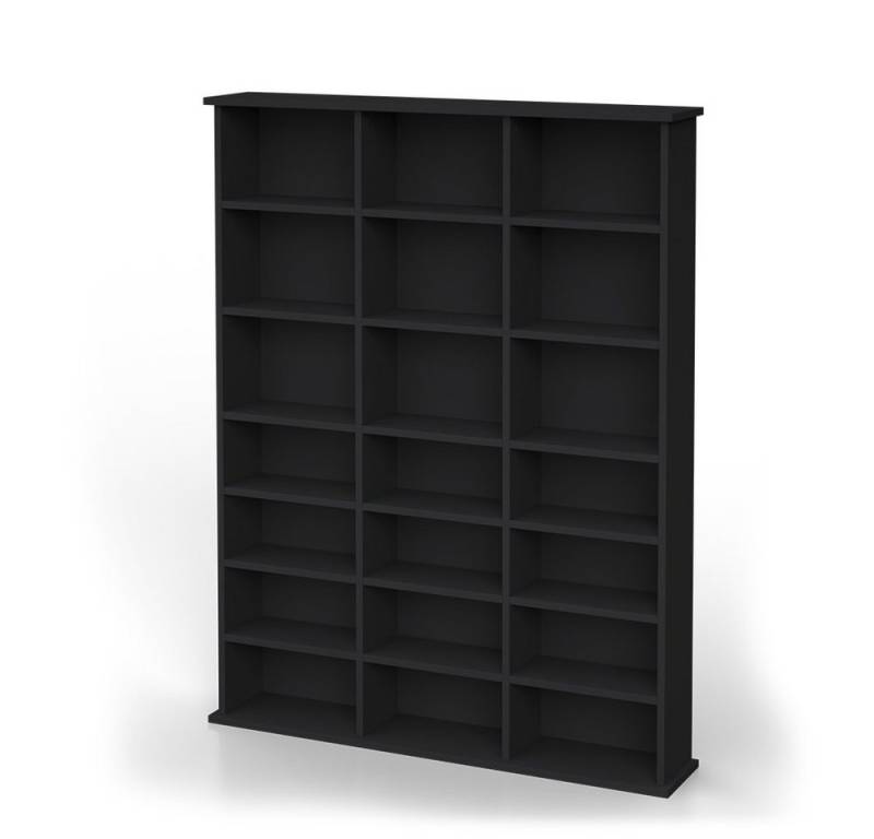 Vicco CD-Regal Jukebox, Schwarz, 105 x 136 cm von Vicco