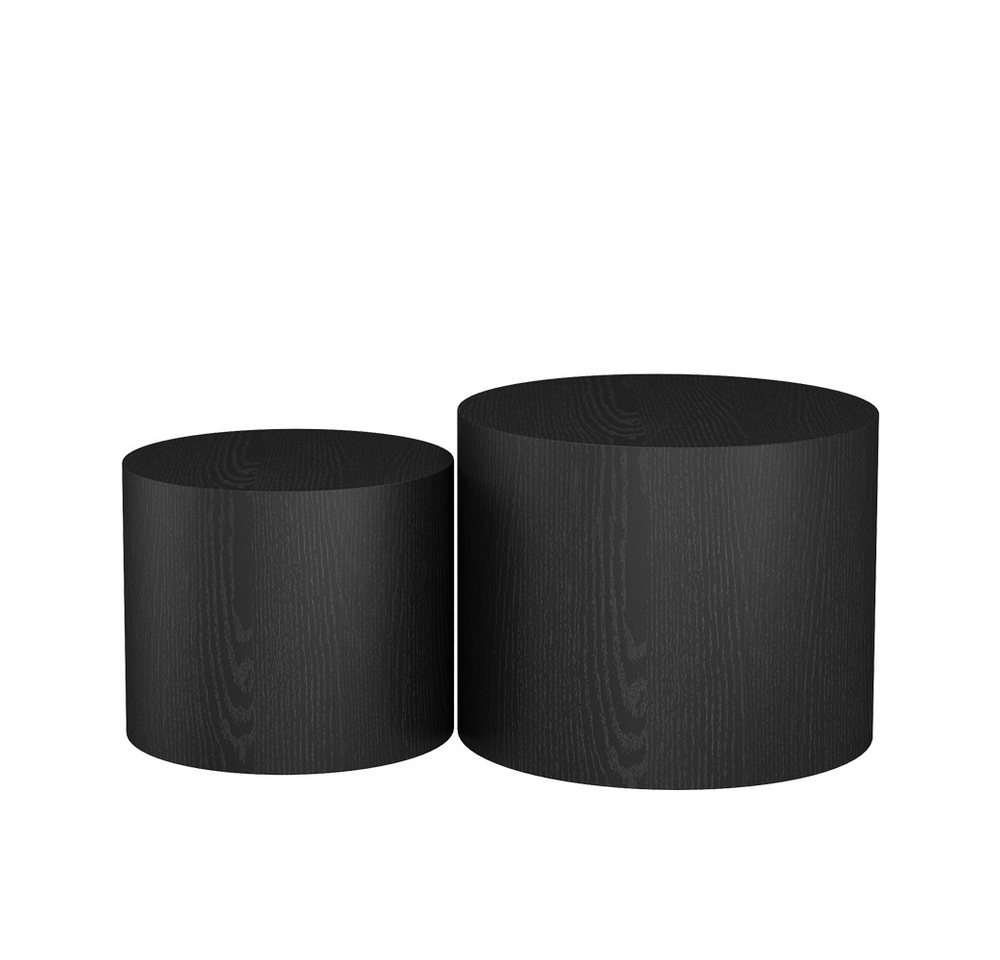 Vicco Couchtisch Giva, Schwarz, 48 x 48 cm von Vicco