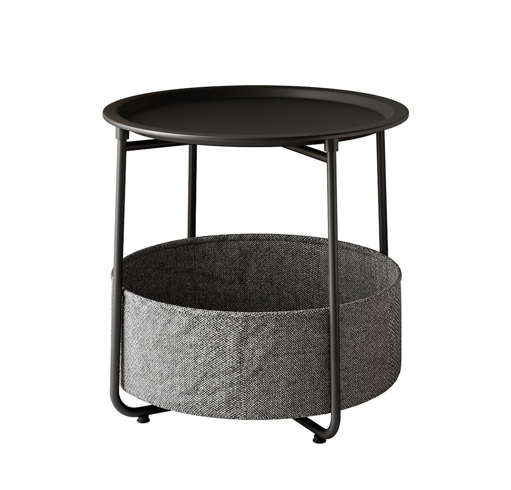 Vicco Couchtisch Liva, Schwarz, 47 x 50 cm von Vicco