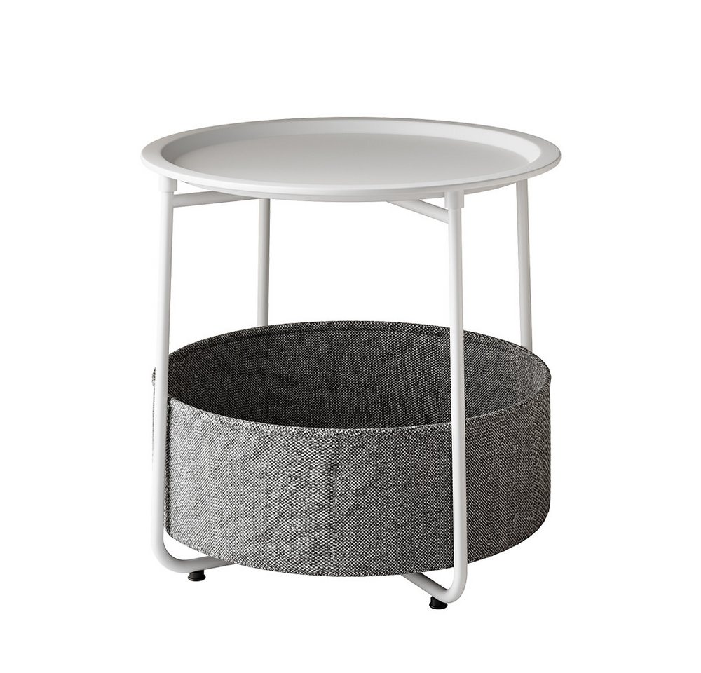 Vicco Couchtisch Liva, Weiß, 47 x 50 cm von Vicco