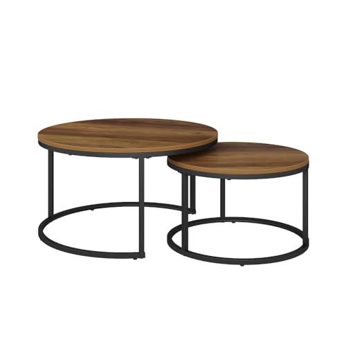 Vicco Couchtisch Set Montreal, 2-teiliger Sofatisch, Antikholz, 77 x 40 cm 2 Teile Vicco Couchtisch Set Montreal, 2-teiliger Sofatisch, Antikholz, 77 x 40 cm 2 Teile von Vicco