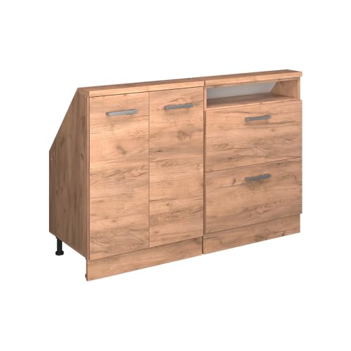 Vicco Dachschrägenschrank Rion, Goldkraft Eiche, 2er Set Vicco Dachschrägenschrank Rion, Goldkraft Eiche, 2er Set von Vicco