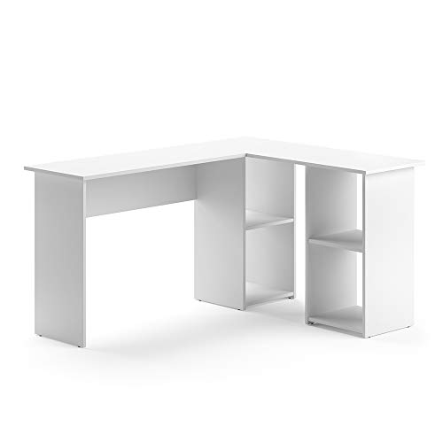Vicco Eckschreibtisch Carlo, Winkelschreibtisch, Weiß, 136 x 112 cm Vicco Eckschreibtisch Carlo, Winkelschreibtisch, Weiß, 136 x 112 cm von Vicco