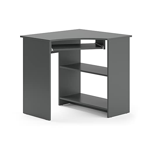 Vicco Eckschreibtisch Odin, Winkelschreibtisch, Anthrazit, 83 x 76 cm von Vicco