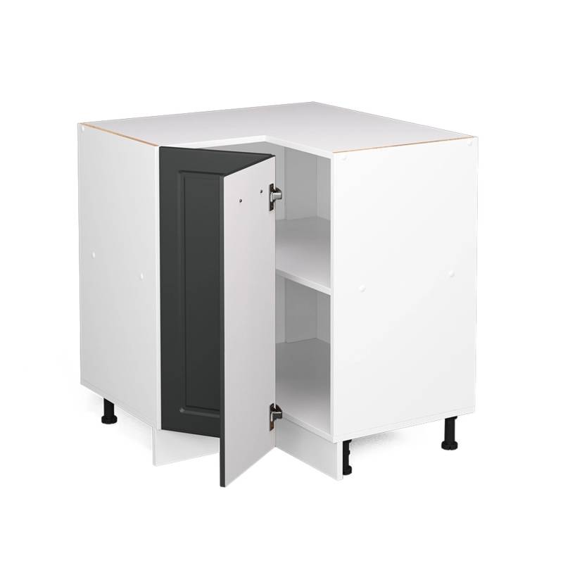 Vicco Eckunterschrank R-Line Anthrazit Landhaus/Weiß 76 cm AP Anthrazit Vicco Eckunterschrank R-Line Anthrazit Landhaus/Weiß 76 cm AP Anthrazit von Vicco