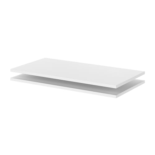 Vicco Einlegeboden Claus, Weiß, 2er Set von Vicco