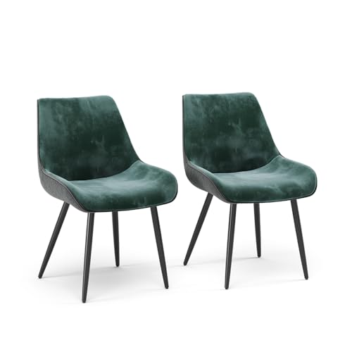 Vicco Esszimmerstuhl Eleganza, Stuhl, Grün, 2er Set Vicco Esszimmerstuhl Eleganza, Stuhl, Grün, 2er Set von Vicco