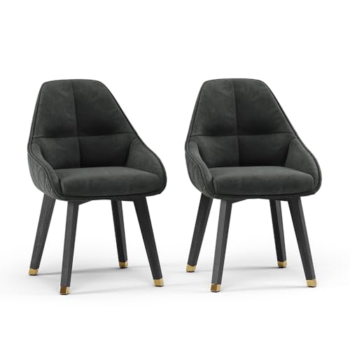 Vicco Esszimmerstuhl Goldamo, Stuhl, Schwarz, 53 x 55.5 cm 2er-Set Vicco Esszimmerstuhl Goldamo, Stuhl, Schwarz, 53 x 55.5 cm 2er-Set von Vicco