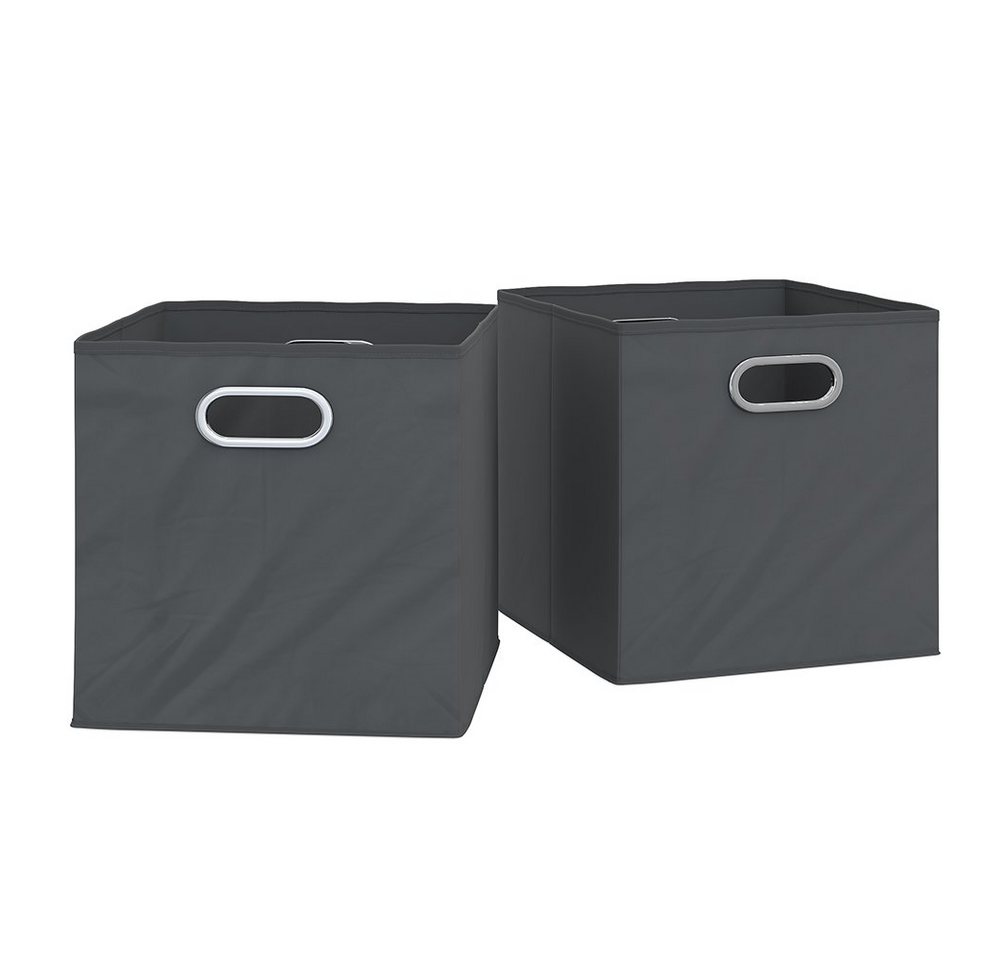Vicco Faltbox, Anthrazit, 30 x 30 cm 2er Set Vicco Faltbox, Anthrazit, 30 x 30 cm 2er Set von Vicco