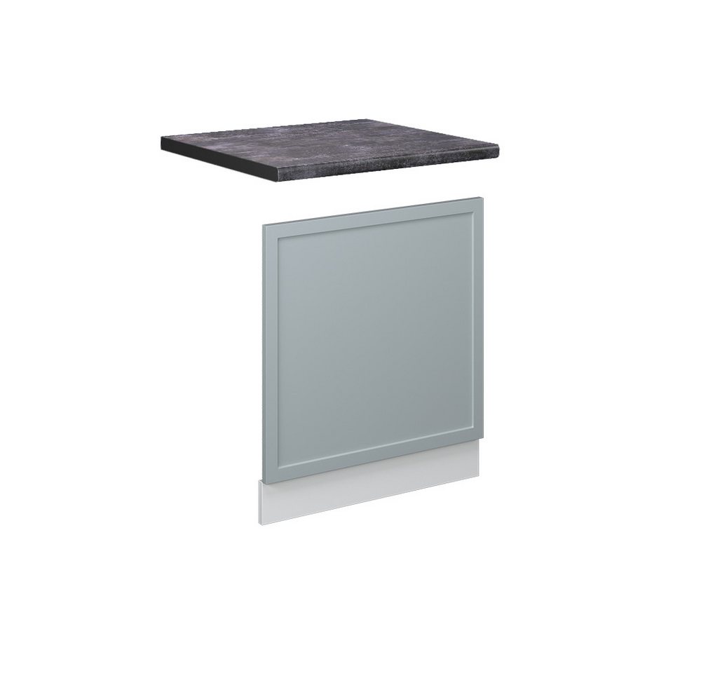 Vicco Frontblende Fame-Line, Hellblau-grau/Weiß, 60 cm, AP Anthrazit Vicco Frontblende Fame-Line, Hellblau-grau/Weiß, 60 cm, AP Anthrazit von Vicco