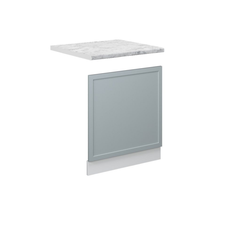 Vicco Frontblende Fame-Line, Hellblau-grau/Weiß, 60 cm, AP Marmor Vicco Frontblende Fame-Line, Hellblau-grau/Weiß, 60 cm, AP Marmor von Vicco