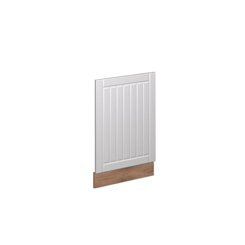 Vicco Frontblende Fame-Line, Weiß Landhaus, 45 cm ohne Arbeitsplatte von Vicco