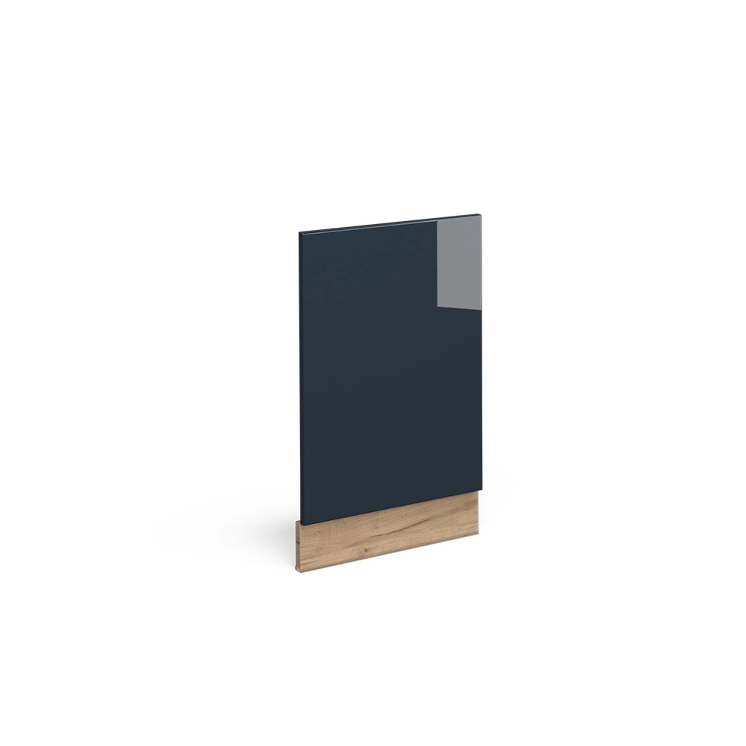 Vicco Frontblende Fame-Line Dunkelblau Hochglanz 45 cm ohne Arbeitsplatte mit Goldkraft Eiche Korpus Vicco Frontblende Fame-Line Dunkelblau Hochglanz 45 cm ohne Arbeitsplatte mit Goldkraft Eiche Korpus von Vicco