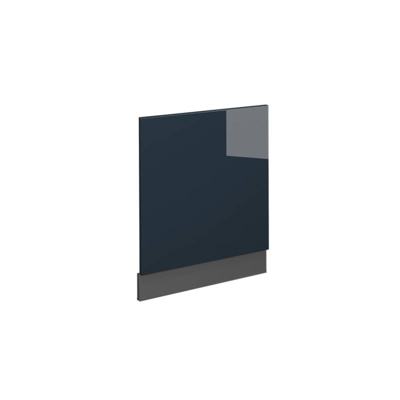 Vicco Frontblende Fame-Line Geschirrspüler Fronttür Dunkelblau Hochglanz 60 cm von Vicco