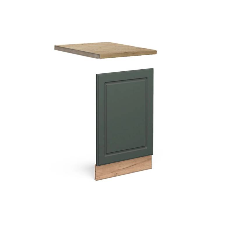 Vicco Frontblende Fame-Line Grün-Gold Landhaus/Goldkraft Eiche 45 cm AP Eiche von Vicco