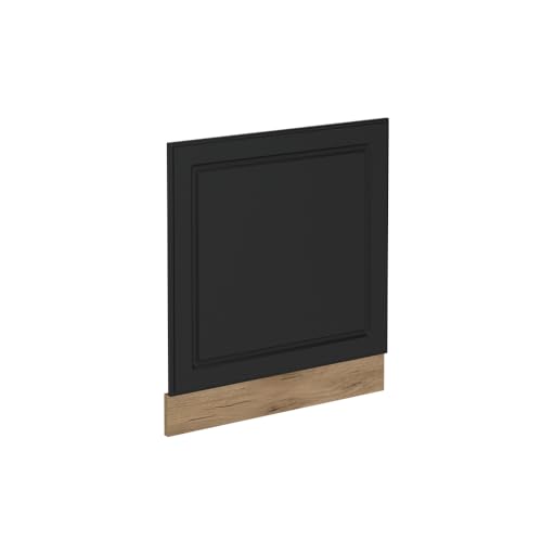Vicco Frontblende R-Line, Geschirrspüler Fronttür, Anthrazit Landhaus, 60 cm ohne Arbeitsplatte von Vicco