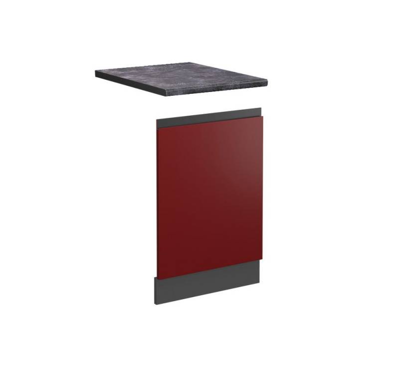 Vicco Frontblende R-Line, Rot/Anthrazit, 45 cm, AP Anthrazit Vicco Frontblende R-Line, Rot/Anthrazit, 45 cm, AP Anthrazit von Vicco