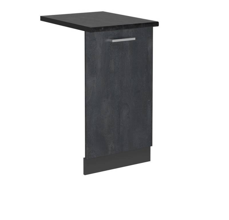 Vicco Frontblende R-Line, Schwarz Beton/Anthrazit, 45 cm, AP Anthrazit Vicco Frontblende R-Line, Schwarz Beton/Anthrazit, 45 cm, AP Anthrazit von Vicco