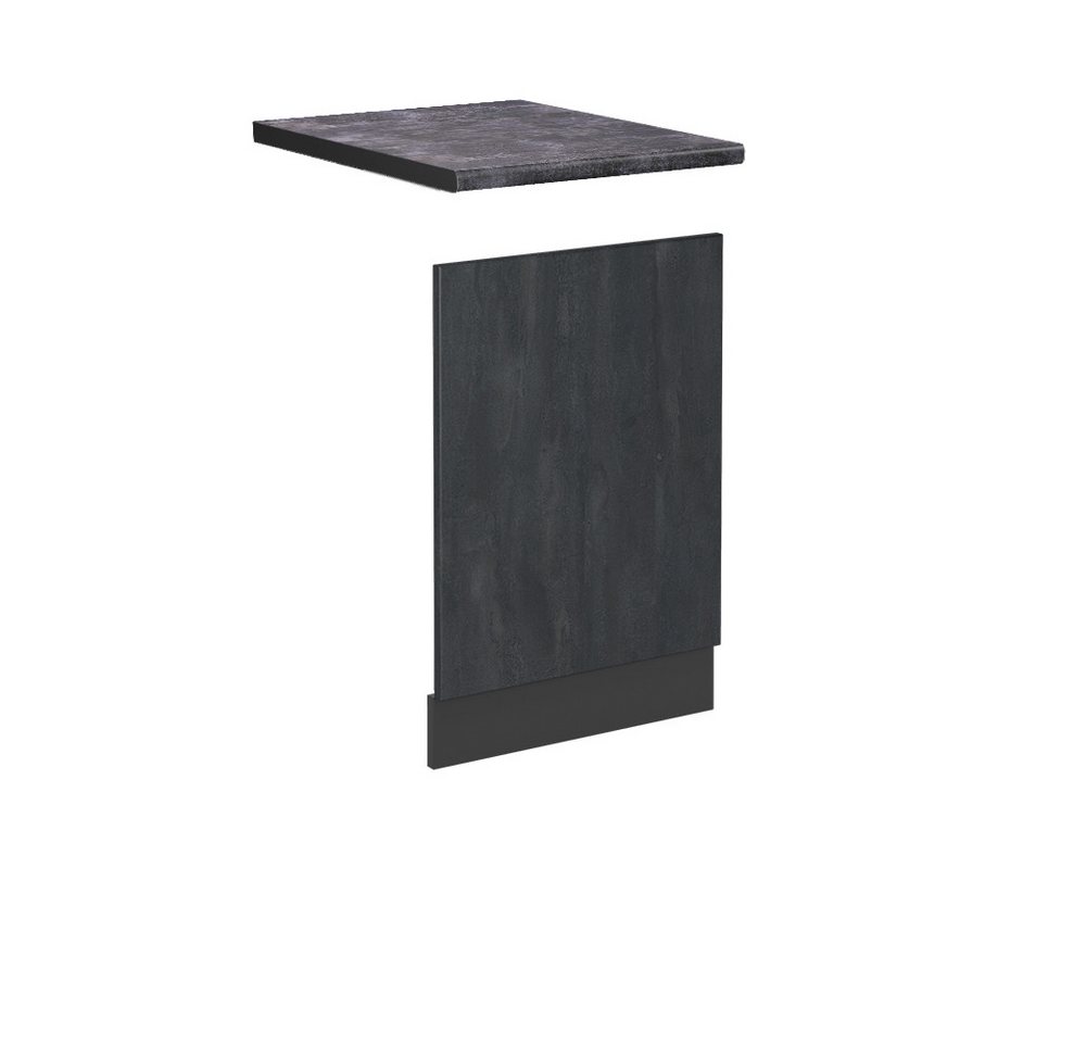 Vicco Frontblende R-Line, Schwarz Beton/Anthrazit, 45 cm AP Anthrazit Vicco Frontblende R-Line, Schwarz Beton/Anthrazit, 45 cm AP Anthrazit von Vicco