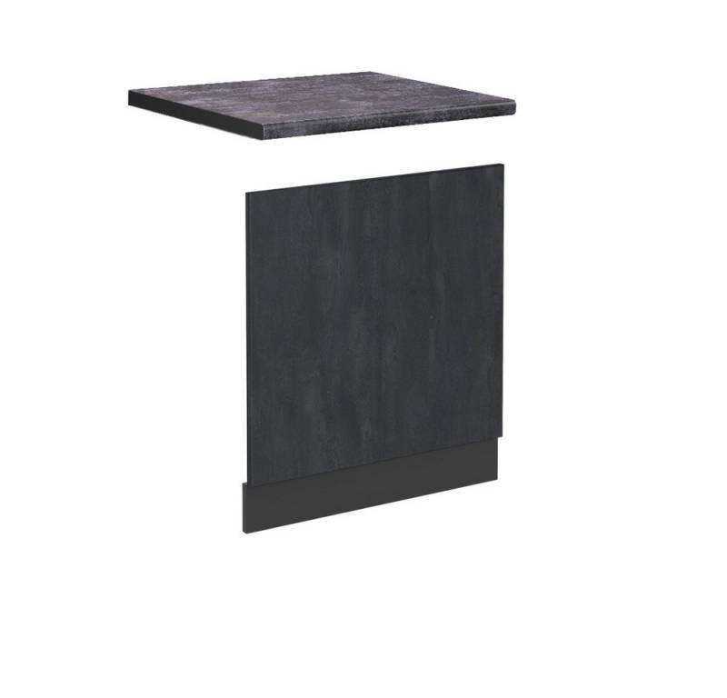 Vicco Frontblende R-Line, Schwarz Beton/Anthrazit, 60 cm AP Anthrazit Vicco Frontblende R-Line, Schwarz Beton/Anthrazit, 60 cm AP Anthrazit von Vicco