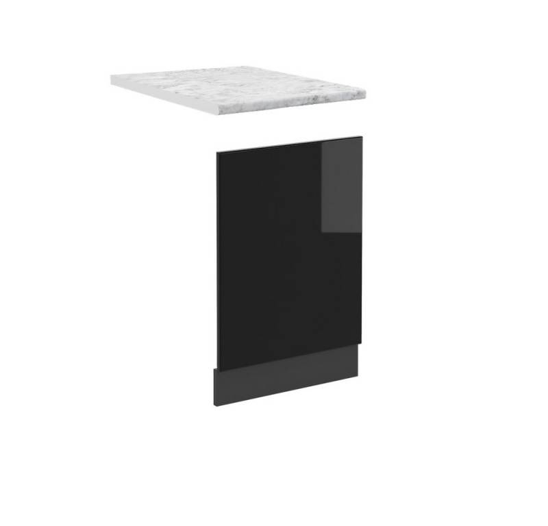 Vicco Frontblende R-Line, Schwarz Hochglanz/Anthrazit, AP Marmor Vicco Frontblende R-Line, Schwarz Hochglanz/Anthrazit, AP Marmor von Vicco