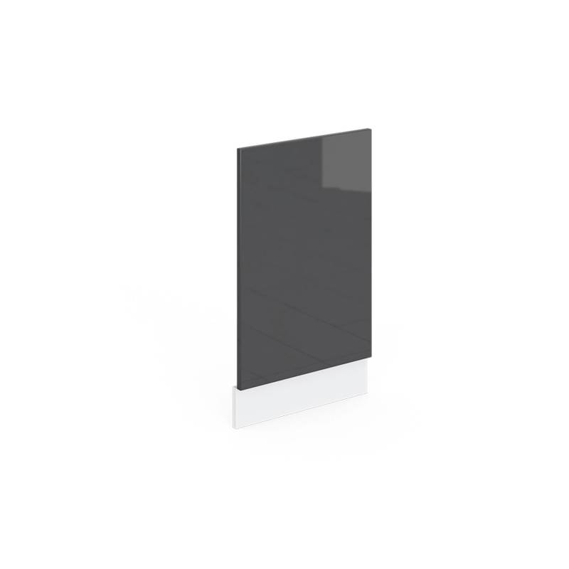 Vicco Frontblende R-Line Anthrazit Hochglanz/Weiß 45 cm ohne Arbeitsplatte von Vicco