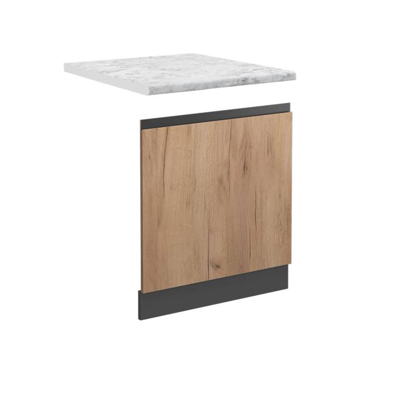 Vicco Frontblende R-Line Geschirrspüler Fronttür Goldkraft Eiche/Anthrazit AP Marmor mit Anthrazit Korpus Vicco Frontblende R-Line Geschirrspüler Fronttür Goldkraft Eiche/Anthrazit AP Marmor mit Anthrazit Korpus von Vicco