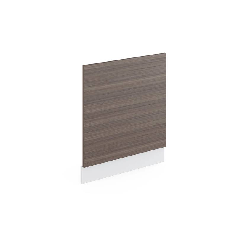 Vicco Frontblende R-Line Geschirrspüler Fronttür Grau/Weiß 60 cm ohne Arbeitsplatte von Vicco