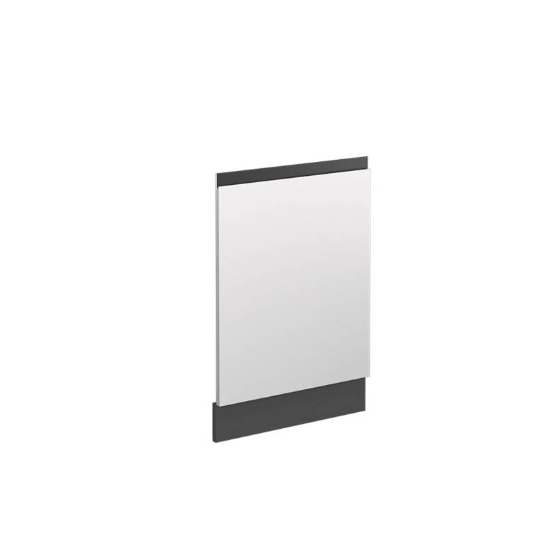 Vicco Frontblende R-Line Weiß/Anthrazit 45 cm J-Shape ohne Arbeitsplatte von Vicco