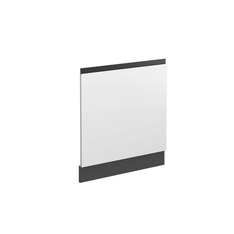 Vicco Frontblende R-Line Weiß/Anthrazit 60 cm J-Shape ohne Arbeitsplatte von Vicco