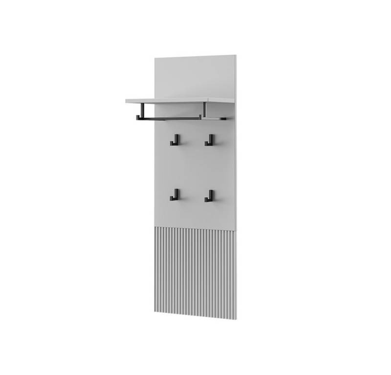 Vicco Garderobenschrank Eliza, Grau, 43 x 120 cm von Vicco