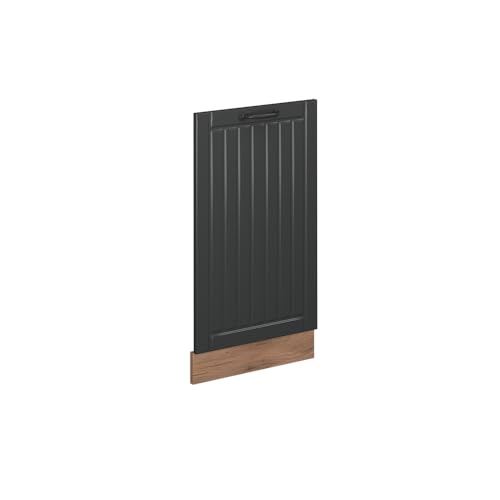 Vicco Geschirrspülblende Fame-Line, Dunkelgrau, 45 cm ohne Arbeitsplatte von Vicco