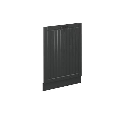 Vicco Geschirrspülblende Fame-Line, Dunkelgrau, 60 cm ohne Arbeitsplatte von Vicco