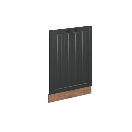 Vicco Geschirrspülblende Fame-Line, Dunkelgrau, 60 cm ohne Arbeitsplatte von Vicco