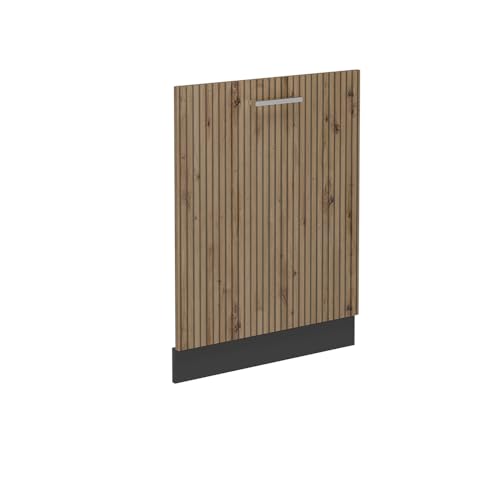 Vicco Geschirrspülblende R-Line, Artisan-Eiche, 60 cm ohne Arbeitsplatte von Vicco