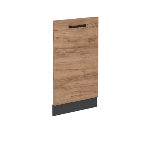 Vicco Geschirrspülblende R-Line, Goldkraft Eiche, 45 cm ohne Arbeitsplatte von Vicco