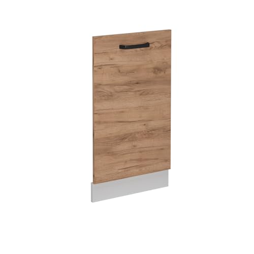 Vicco Geschirrspülblende R-Line, Goldkraft Eiche, 45 cm ohne Arbeitsplatte von Vicco