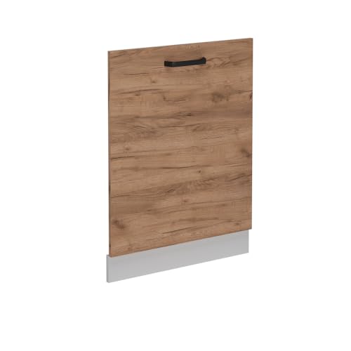 Vicco Geschirrspülblende R-Line, Goldkraft Eiche, 60 cm ohne Arbeitsplatte von Vicco