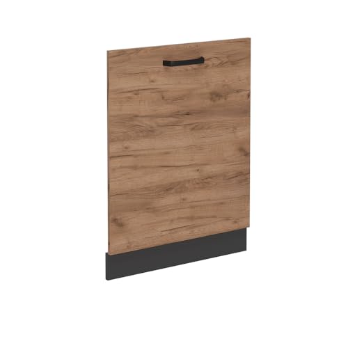 Vicco Geschirrspülblende R-Line, Goldkraft Eiche, 60 cm ohne Arbeitsplatte von Vicco