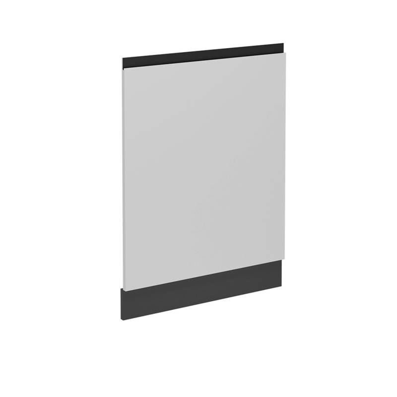 Vicco Geschirrspülblende R-Line Geschirrspüler Fronttür Weiß 60 cm ohne Arbeitsplatte von Vicco