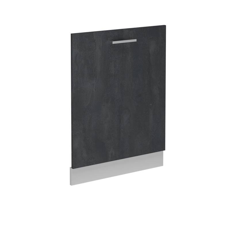 Vicco Geschirrspülblende R-Line Schwarz Beton 60 cm ohne Arbeitsplatte von Vicco
